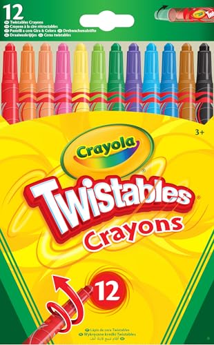 Lebendige Phantasien, Crayola Twistable Wachsmalstifte (12 Stück) von CRAYOLA