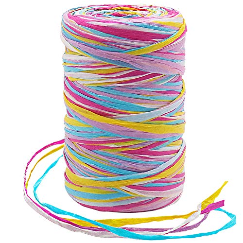 Vivifying 100m Bast Band, Mattes Papierband für Geschenkband, für Hochzeit Dekoration, Geschenk Verpacken, Basteln, Weihnachten, Geburtstag, Party Vivifying 100m Bast Band, Mattes Papierband für Geschenkband, für Hochzeit Dekoration, Geschenk Verpacken, Basteln, Weihnachten, Geburtstag, Party von Vivifying