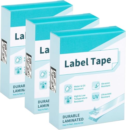 Vixic 3x TZe-131 12mm TZe131 Etikettenband Kompatibel für Brother TZe Schriftband Tz Tape 0,47 Schwarz auf Klar Kompatibel für Brother P-Touch H100LB H105 H110 H107B 1010 1000 D600 E100 H200 P300BT Vixic 3x TZe-131 12mm TZe131 Etikettenband Kompatibel für Brother TZe Schriftband Tz Tape 0,47 Schwarz auf Klar Kompatibel für Brother P-Touch H100LB H105 H110 H107B 1010 1000 D600 E100 H200 P300BT von Vixic