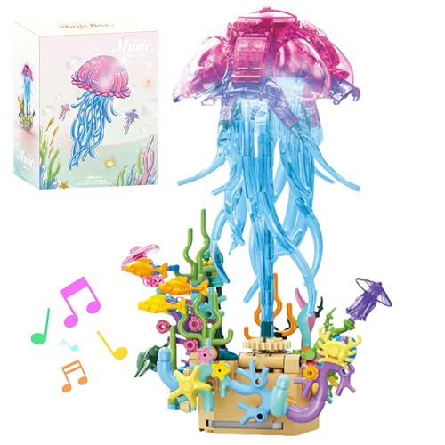 VizBrou Schmetterling Blumen Spieluhr Bausteine Bausatz, 278 Teile 3D Botanische Tier DIY Klemmbausteine mit beweglichen Flügeln, Kreatives Geschenk für Mädchen, Erwachsene ab 6 Jahren, Wohnkultur VizBrou Schmetterling Blumen Spieluhr Bausteine Bausatz, 278 Teile 3D Botanische Tier DIY Klemmbausteine mit beweglichen Flügeln, Kreatives Geschenk für Mädchen, Erwachsene ab 6 Jahren, Wohnkultur von VizBrou