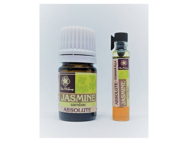 Jasmin Absolute Parfümöl | Sambac Duftöl 100% Natürliches Jasminum Absolutes Öl von VizaOil