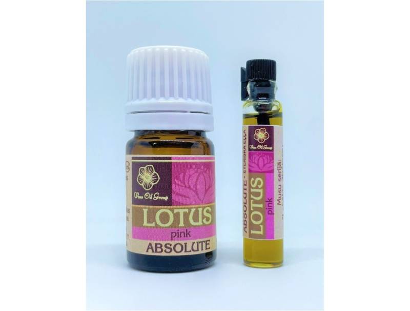 Lotus Pink Absolute Parfümöl | Natürliches Duftöl 100% Natürliches Rosa Absolutes Öl Nelumbo Nucifera von VizaOil