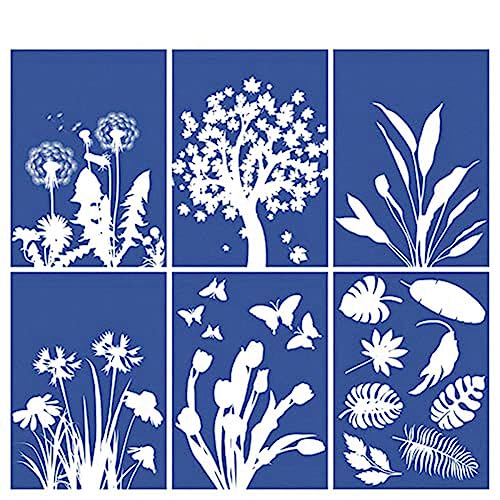 Vjsujehgy 1 Satz Cyanotypiepapier A5 Art Kit Hochempfindliches Sonnenpapier Druckset Hellgrünes Zeichnungskunstpapier Vjsujehgy 1 Satz Cyanotypiepapier A5 Art Kit Hochempfindliches Sonnenpapier Druckset Hellgrünes Zeichnungskunstpapier von Vjsujehgy