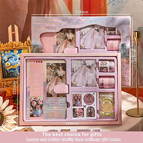 Vjsujehgy ÄSthetisches Scrapbook-Kit, Vintage-ÖLgemäLde, B6-Notizbuch, Scrapbooking-ZubehöR, Kunstaufkleber, B Vjsujehgy ÄSthetisches Scrapbook-Kit, Vintage-ÖLgemäLde, B6-Notizbuch, Scrapbooking-ZubehöR, Kunstaufkleber, B von Vjsujehgy