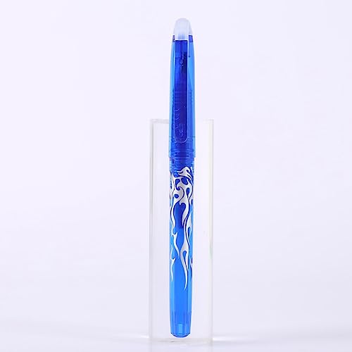 Vjsujehgy Radierbarer Kugelschreiber, 12 Stück, Radierstift, 0,5 Mm, Nachfüllbarer Radierstift, Tintenroller, Radierbar, Langlebig im Gebrauch von Vjsujehgy
