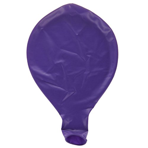 Vklopdsh 36-Latexballons (Premium-Helium-QualitäT), 12Er-Pack, ReguläRe Form - Lila von Vklopdsh