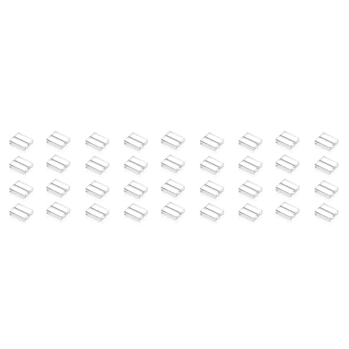 Vklopdsh Acrylständer Durchsichtige Tischkartenhalter mit Kartenschlitz Tischnummernständer Hochzeitsschildhalter (36 Stück) von Vklopdsh