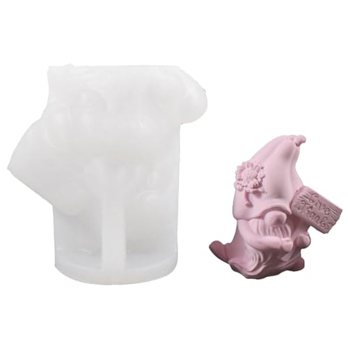 Zwerg-Silikonform, leicht zu lösen, wiederverwendbar, für Bastelarbeiten und Seifen, Textur zum Basteln, flexible Form Zwerg-Silikonform, leicht zu lösen, wiederverwendbar, für Bastelarbeiten und Seifen, Textur zum Basteln, flexible Form von VlHpnpe
