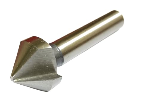 Vleant Kegelsenker - Metall Senker Bohrer Set für Aluminium, Messing, Holz und Kunststoff - mit 20,5 mm / 25 mm Durchmesser (20.5mm) von Vleant