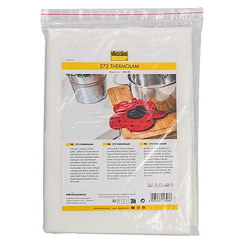 Vlieseline ® 272 Thermolam SB-Zuschnitt, natur, 100 x 90 cm von Vlieseline