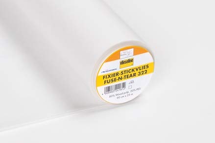 Vlieseline Fixier-Stickvlies 90 cm weiß, 1x0,9 m von Vlieseline