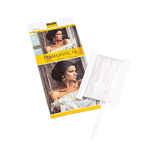 Vlieseline Framilastic T6 SB 5m x 6mm, 100% PU, Transparent, 6 mm x 5 m, 5 Vlieseline Framilastic T6 SB 5m x 6mm, 100% PU, Transparent, 6 mm x 5 m, 5 von Vlieseline