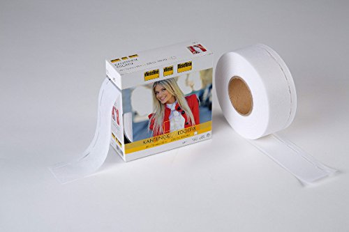 Vlieseline Kantenfix GP1 40-10mm x 50m, CV, 50% PES, Weiß, 50 m von Vlieseline