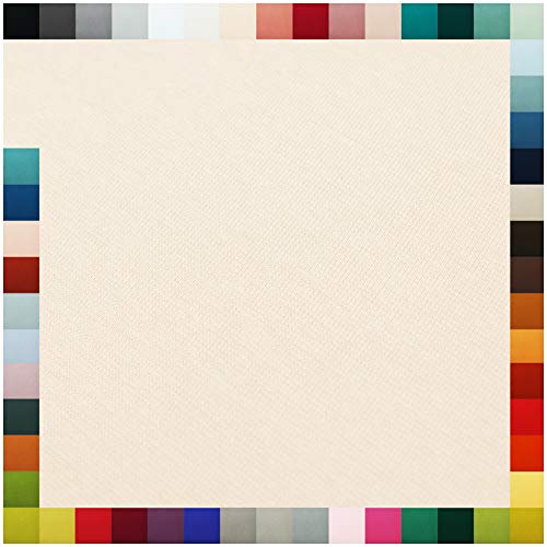 Bündchenstoff als Meterware Schlauchware 70cm breit 95% Baumwolle, 5% Elasthan über 50 Farben Auswahl Jersey (007 | hellrosa, Länge: 0,5m) von VmG-Store
