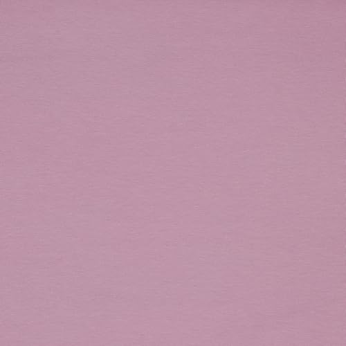 Jerseystoff Uni Meterware Tex + GOTS zertifiziert über 55 Farben zur Auswahl (044 I Lavendel, 50 x 150cm) von VmG-Store