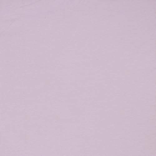Jerseystoff Uni Meterware Tex Standard 100 zertifiziert 69 Farben zur Auswahl Uni + Meliert (045 I Hell Lavendel, 50 x 150cm) von VmG-Store