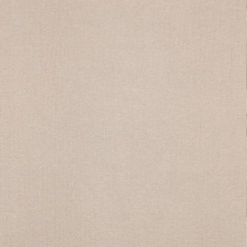 RIB Bündchenstoff gerippt als Meterware Schlauchware 95% Baumwolle 5% Elasthan, 24 Farben zur Auswahl Jersey (002 I Sand, Länge: 2,0m) von VmG-Store
