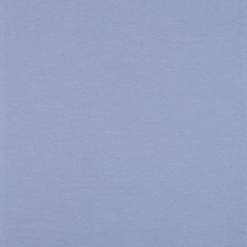 VmG-Store Bündchenstoff als Meterware Schlauchware 95% Baumwolle 5% Elasthan über 50 Farben Auswahl Jersey (081 | Light Lavender, Länge: 0,5m) von VmG-Store