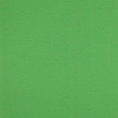 VmG-Store Bündchenstoff als Meterware Schlauchware 95% Baumwolle 5% Elasthan über 50 Farben Auswahl Jersey (085 | Light Lime, Länge: 0,5m) von VmG-Store