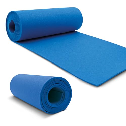 VmG-Store Filzrolle 240cmx30cmx3mm Filz Filzstoff Polyester zum Nähen basteln DIY Dekoration Patchwork Dekofilz Bastelfilz Taschenfilz Filzmatte (004 Aqua) von VmG-Store