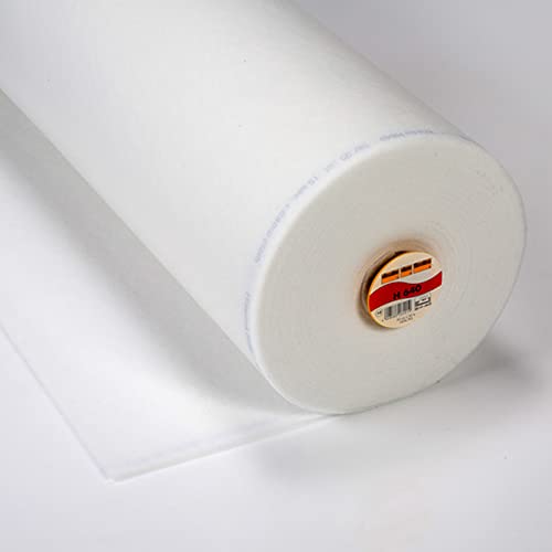 VmG-Store H640 Vlies Meterware 90cm Medienbreite Flauschvlies zum Aufbügeln, je 25cm (H640) von VmG-Store