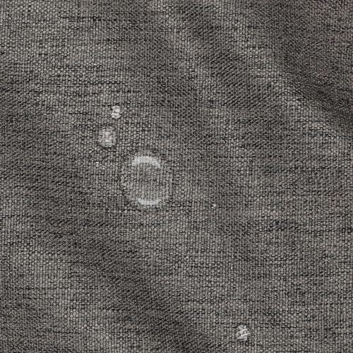 VmG-Store Wasserdichter Markisenstoff Polyesterstoff 147cm Breite Outdoor Stoff aus Polyester für Markise Polster Vorhang formstabil reißfest wasserabweisend (002 Taupe Meliert, 1m) von VmG-Store