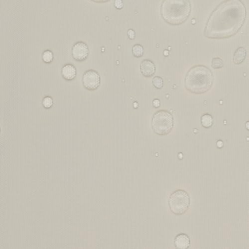 VmG-Store Wasserdichter Markisenstoff Polyesterstoff 147cm Breite Outdoor Stoff aus Polyester für Markise Polster Vorhang formstabil reißfest wasserabweisend (006 Ecru, 4m) von VmG-Store