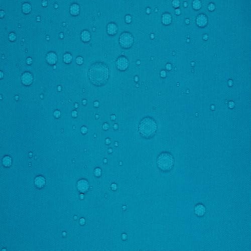 VmG-Store Wasserdichter Markisenstoff Polyesterstoff 147cm Breite Outdoor Stoff aus Polyester für Markise Polster Vorhang formstabil reißfest wasserabweisend (044 Cyan, 2m) von VmG-Store