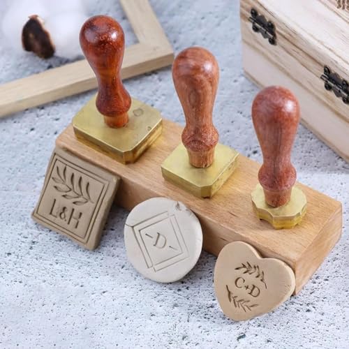 Benutzerdefinierte Keramik-Stempel, Ton-Signatur, Messing-Stempel Für Töpfer, Geschenke Für Töpfer, Messing-Form Für Ton, Stempel Für Töpfer Benutzerdefinierte Keramik-Stempel, Ton-Signatur, Messing-Stempel Für Töpfer, Geschenke Für Töpfer, Messing-Form Für Ton, Stempel Für Töpfer von Vniqloo