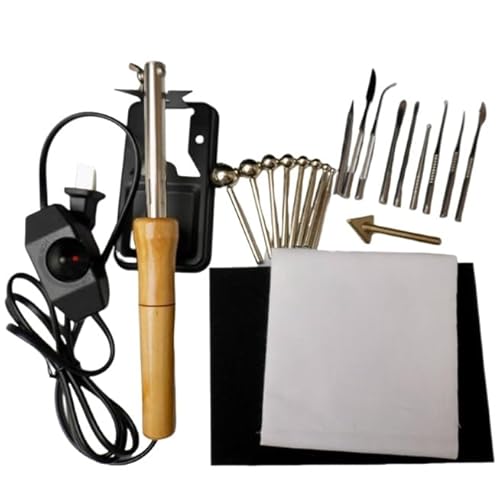 Elektrische Werkzeuge zur Herstellung von Stoffblumen, DIY-Kits zur Herstellung künstlicher Blumen mit 18 Bügelköpfen, Lötkolben mit einstellbarer Temperatur, Bügelmaschine for künstliche Blumen Elektrische Werkzeuge zur Herstellung von Stoffblumen, DIY-Kits zur Herstellung künstlicher Blumen mit 18 Bügelköpfen, Lötkolben mit einstellbarer Temperatur, Bügelmaschine for künstliche Blumen von Vnook
