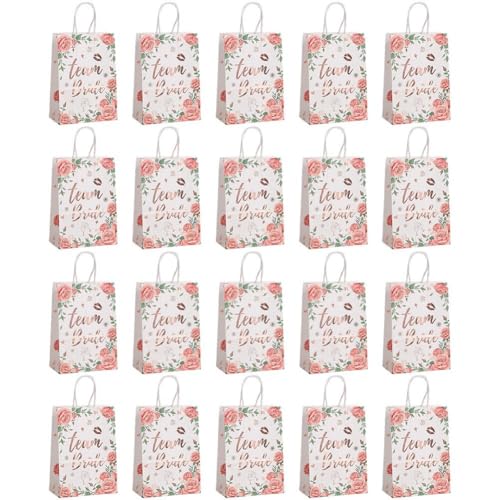 Vobumix 20 Stück Papiertüten Blumenmuster Und Griff, Party-süßigkeitentüten, Farbige Süßigkeitenbeutel Für Hochzeit, Brautparty, Junggesellinnenabschied Vobumix 20 Stück Papiertüten Blumenmuster Und Griff, Party-süßigkeitentüten, Farbige Süßigkeitenbeutel Für Hochzeit, Brautparty, Junggesellinnenabschied von Vobumix