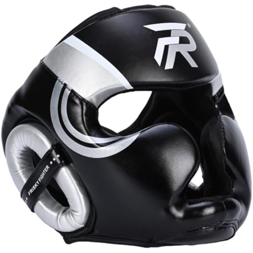 Vobumix Boxtraining-Kopfbedeckung, Box-Kopfbedeckung, Rutschfester Kopfschutz, Integralhelm Für Kickboxen, Sparring, Kampfsport Vobumix Boxtraining-Kopfbedeckung, Box-Kopfbedeckung, Rutschfester Kopfschutz, Integralhelm Für Kickboxen, Sparring, Kampfsport von Vobumix