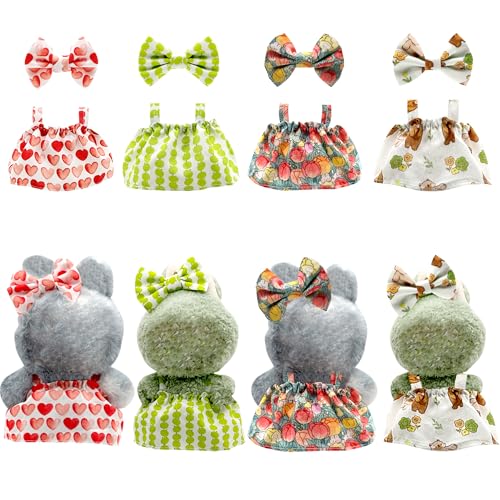 17 cm langes Kleidungsset, Haarnadel und Kleid Set für 17 cm Zubehör-Anzug, stilvolle entzückende Puppenkleidung, niedliche Kleidung zum Verkleiden, einzigartiger Stil (keine Puppe) von Voccim