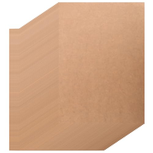 Vocdikficy 100 Blatt A4 Kraft Druckbare Aufkleber Selbstklebende Etikettenpapierbögen für -Tintenstrahldrucker und Kopierer Vocdikficy 100 Blatt A4 Kraft Druckbare Aufkleber Selbstklebende Etikettenpapierbögen für -Tintenstrahldrucker und Kopierer von Vocdikficy