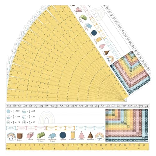 Vocdikficy 30 Stück Namensschilder für Schülertische im Klassenzimmer - Wasserdichte Namensschilder im Boho-Stil für Schreibtischreferenzen - Namensschilder für Manuskripte von Vocdikficy