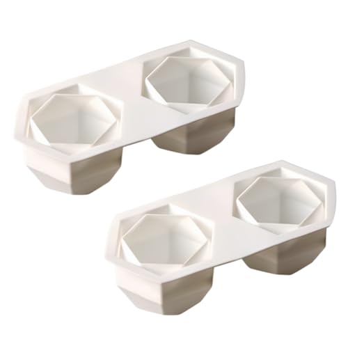 Vocdikficy Diamantkugel-Kerzenform, Geometrische Form, Schokoladenmousse-Formenbausatz, Fondant B von Vocdikficy