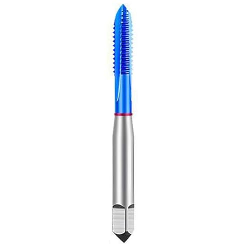 Vocdikficy Maschinengewindebohrung Nano-Beschichtung Gewindeschneider -Maschinengewindebohrer (M4x0,7 Spitze) von Vocdikficy