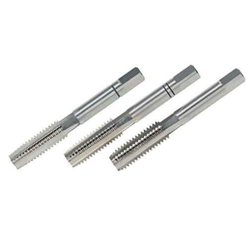 VÖLKEL Handgewindebohrer 3-tlg. Satz DIN 352 HSS-G Linksgewinde - UNC 3/8 x 16 LH von Völkel