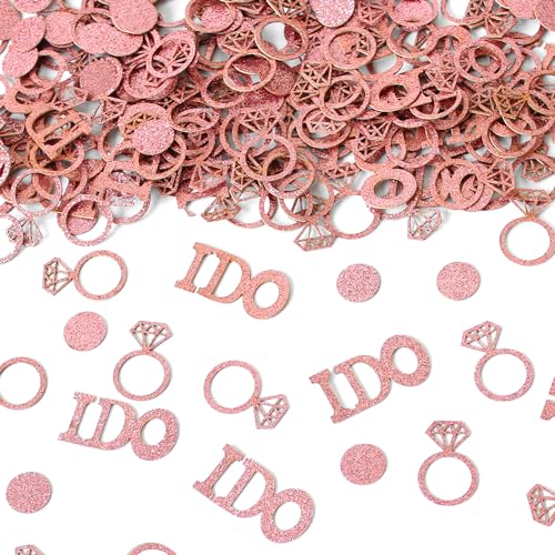 Vofrise Roségold Brautdusche Dekorationen Diamant Ring Hochzeit Konfetti I Do Engagement Party Tisch Streuung Valentinstag Junggesellinnenabschied Dekorationen Roségold Vofrise Roségold Brautdusche Dekorationen Diamant Ring Hochzeit Konfetti I Do Engagement Party Tisch Streuung Valentinstag Junggesellinnenabschied Dekorationen Roségold von Vofrise