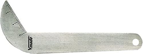 VOGEL 472011 - Plantilla afilado de brocas. Ángulo 118º. Para brocas hasta 60 mm Ø. von Vogel