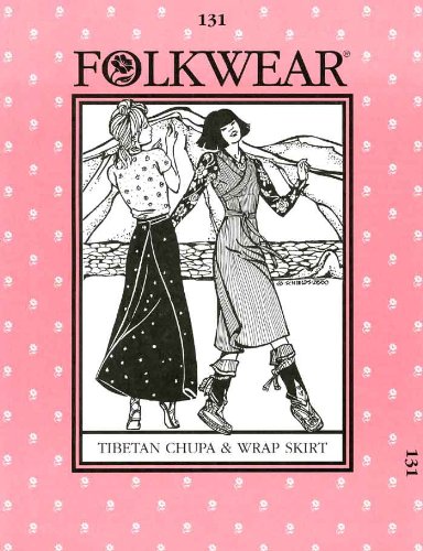 Patterns - Folkwear #131 Tibetan Chupa & Wrap Skirt by Vogue Fabrics Patterns - Folkwear #131 Tibetan Chupa & Wrap Skirt by Vogue Fabrics von Vogue Fabrics