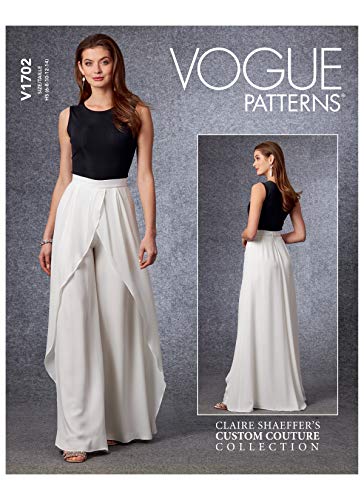 Vogue Patterns V1702-R5 V1702R5 Damenhose, 40-42-44-46-48, R5 (14-16-18-20-22) von Vogue Patterns