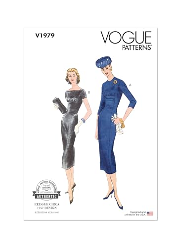 VOGUE PATTERNS V1979B5 Damenkleider B5 (36-38-40-42) von Vogue Patterns