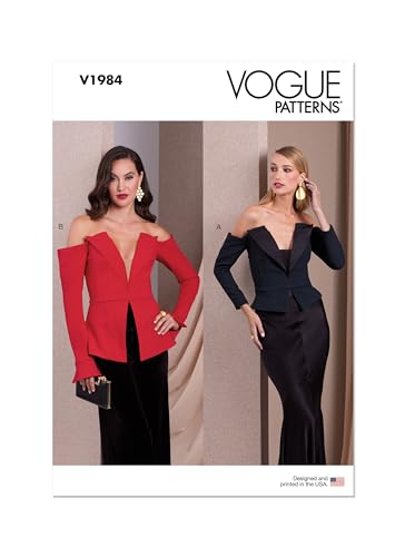 VOGUE PATTERNS V1984B5 Damenoberteile B5 (34-38-40-42) von Vogue Patterns