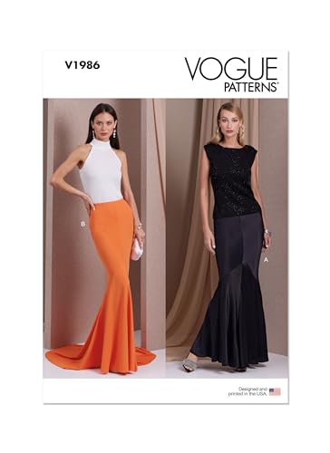 VOGUE PATTERNS V1986Y5 Damenröcke Y5 (18-20-22-24-26) von Vogue Patterns