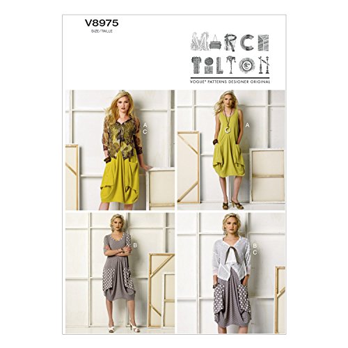 VOGUE PATTERNS Wall Light, Cotton,Rayon, Multicolor, Y (X-Small-Small-Medium) US von Vogue Patterns