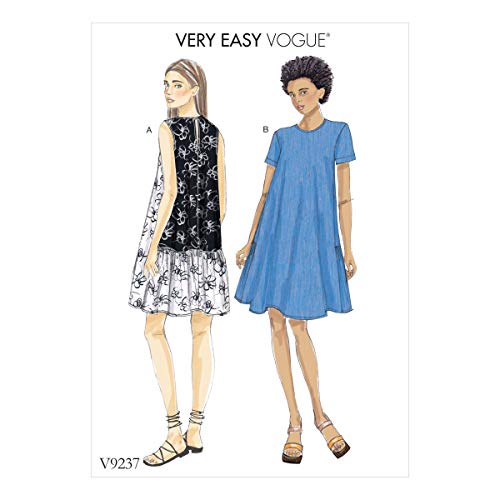 Vogue Mustern Damenkleider, Mehrfarbig, Größen xsm-med von Vogue Patterns