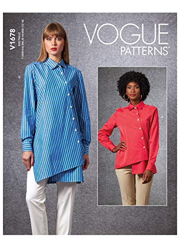 Vogue Pattern V1678Y Damen Hemd Y (XSM-SML-MED), Papier, verschieden von Vogue Patterns