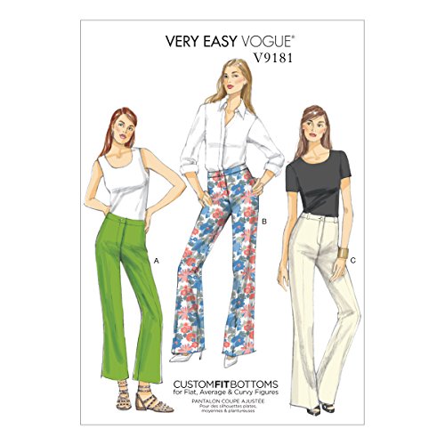 Vogue Patterns 9181 E5, Damenhosen, Größen 42-50 von Vogue Patterns