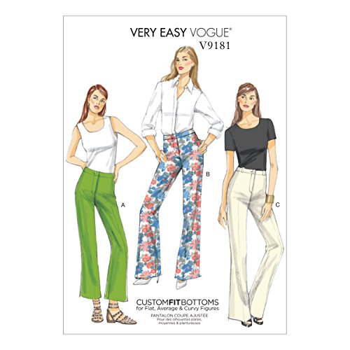 Vogue Patterns 9181 E5, Damenhosen, Größen 42-50 Vogue Patterns 9181 E5, Damenhosen, Größen 42-50 von Vogue Patterns
